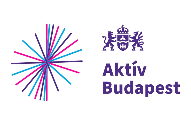 Aktív Budapest logó (kártya)