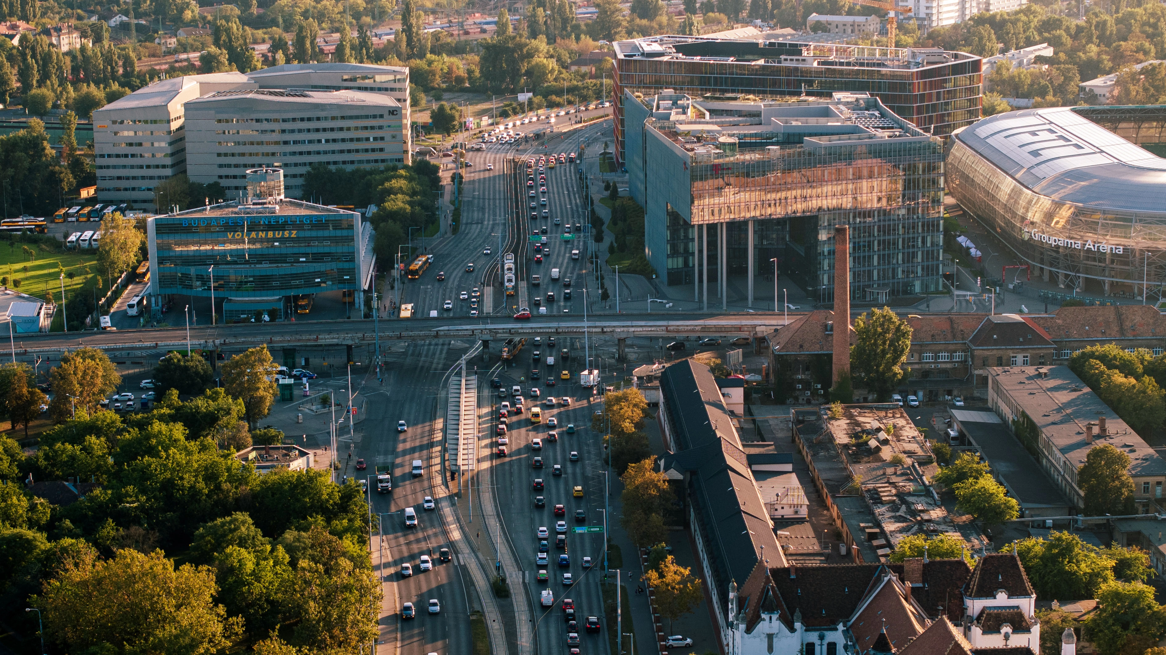 2023.09.29. Légifotók a Hungária és Könyves Kálmán körüt területéről