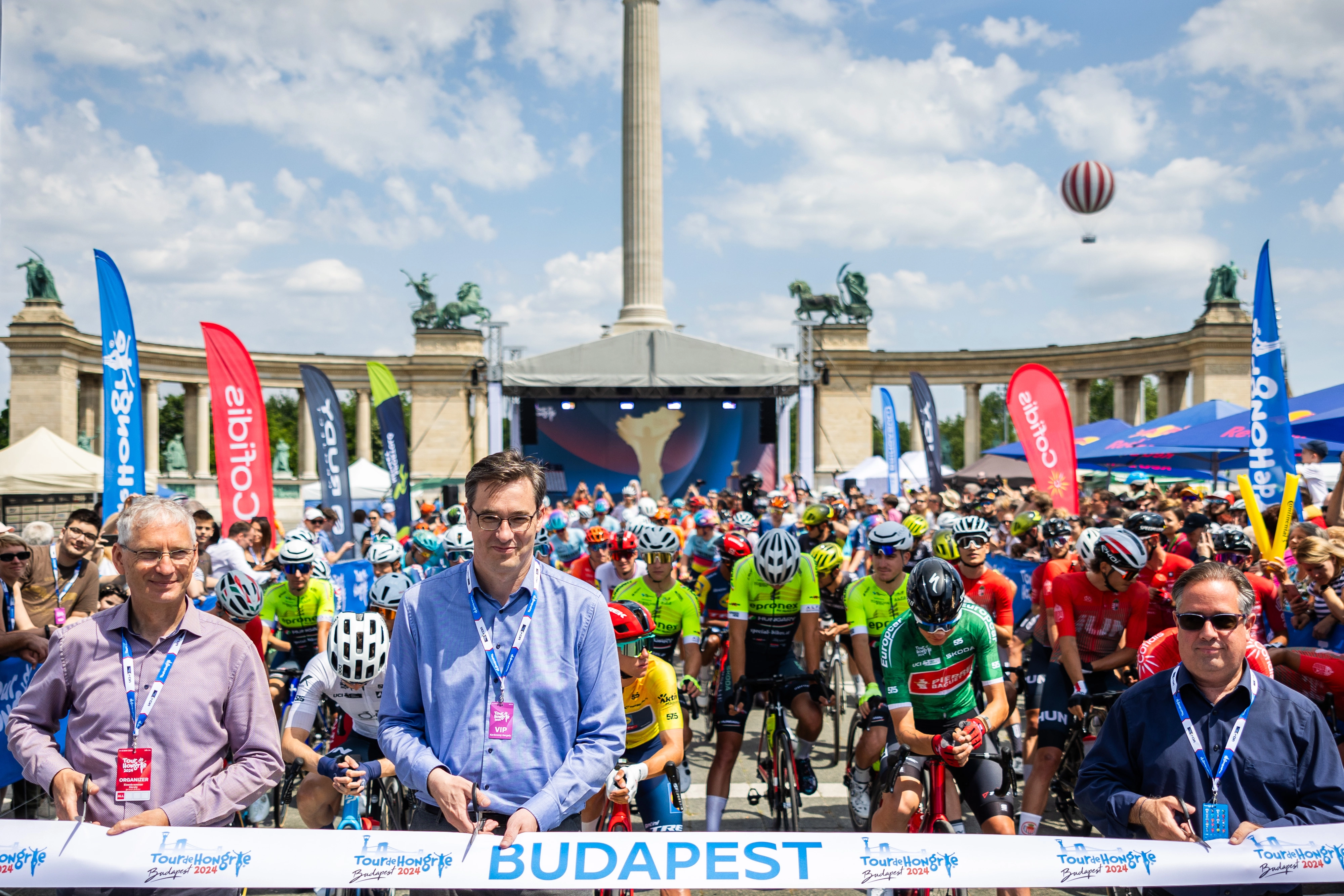 2024.05.11. Tour de Hongrie startja Budapesten